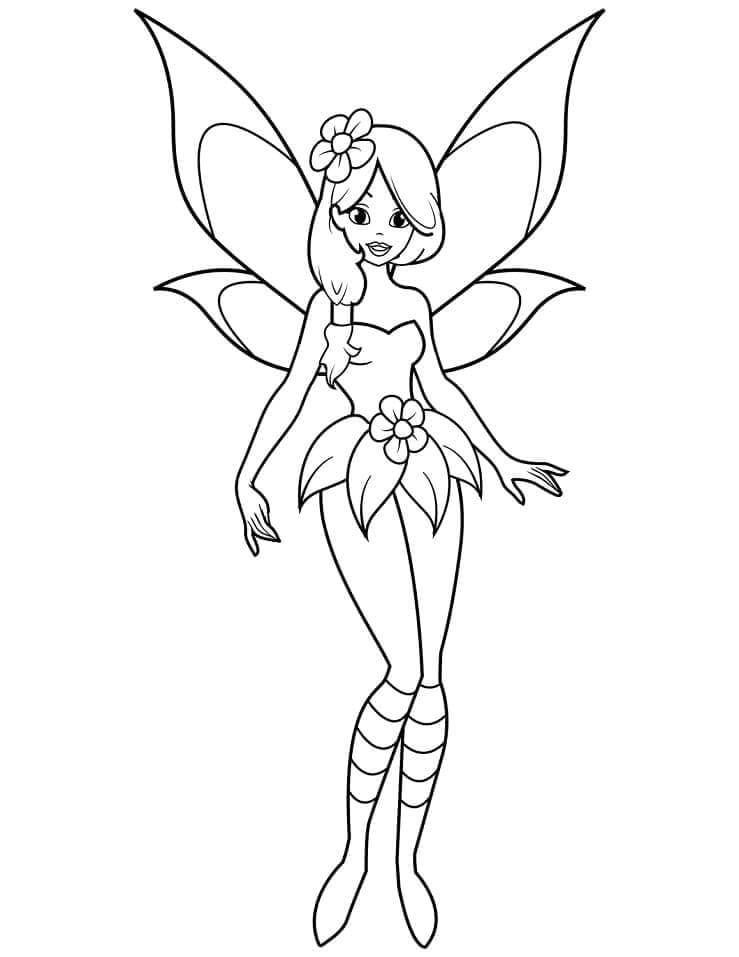 Fata Grazioso da colorare