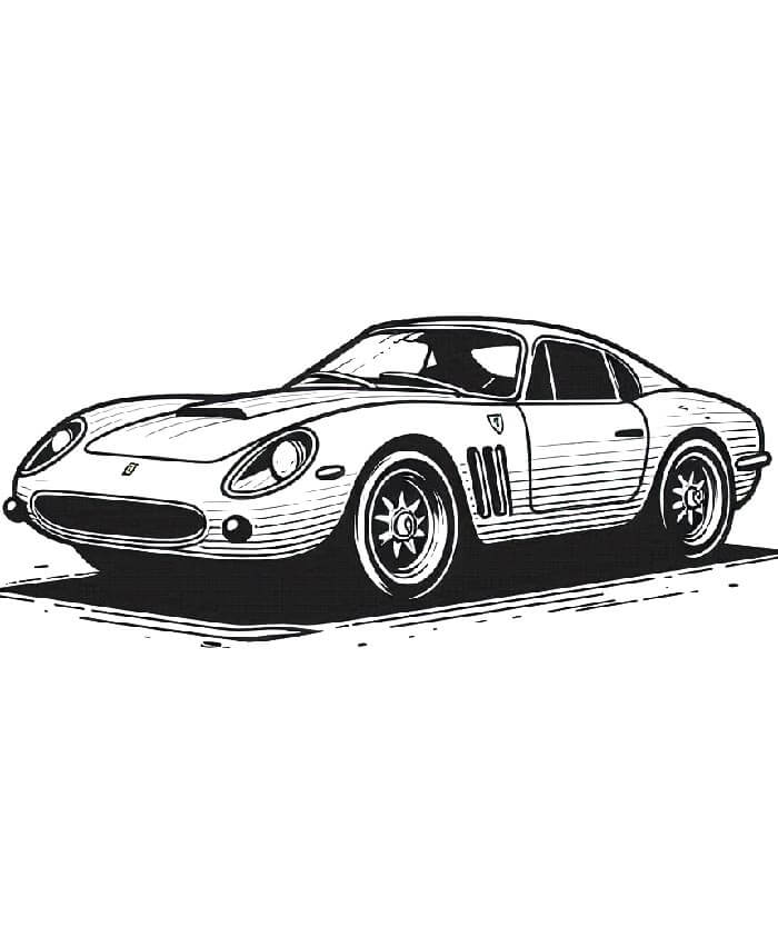 Ferrari Gratuita da Stampare da colorare