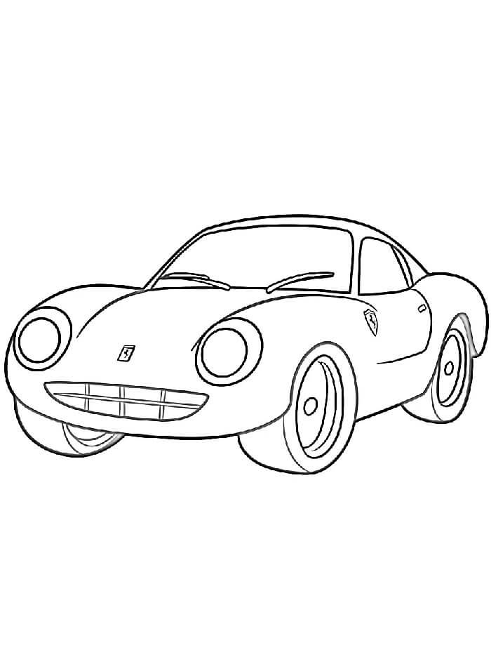Ferrari da colorare