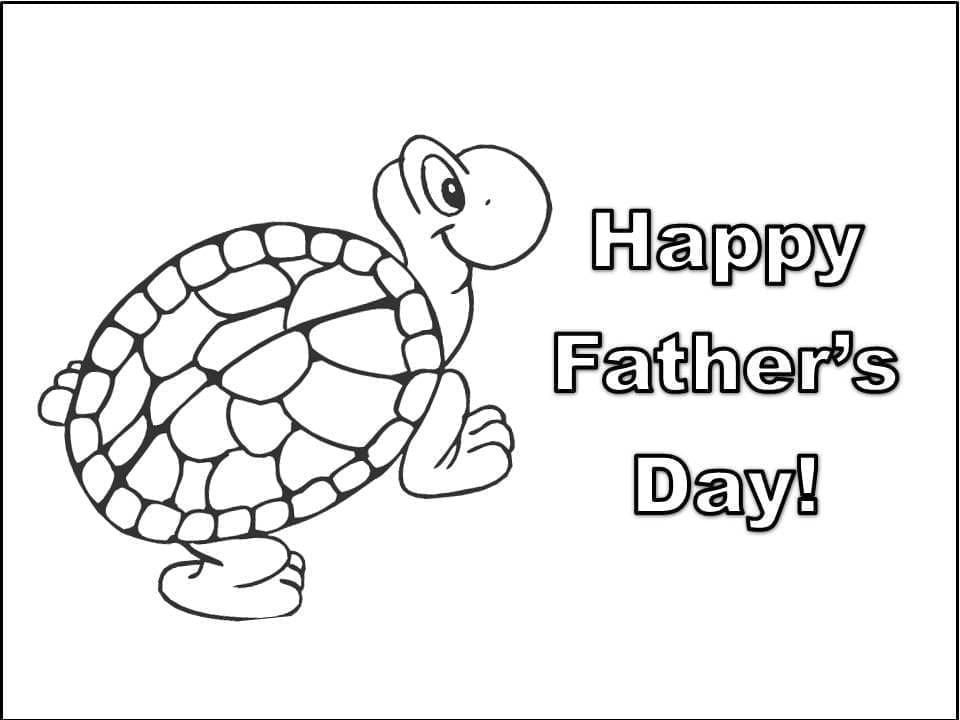 Festa del Papà (2) da colorare