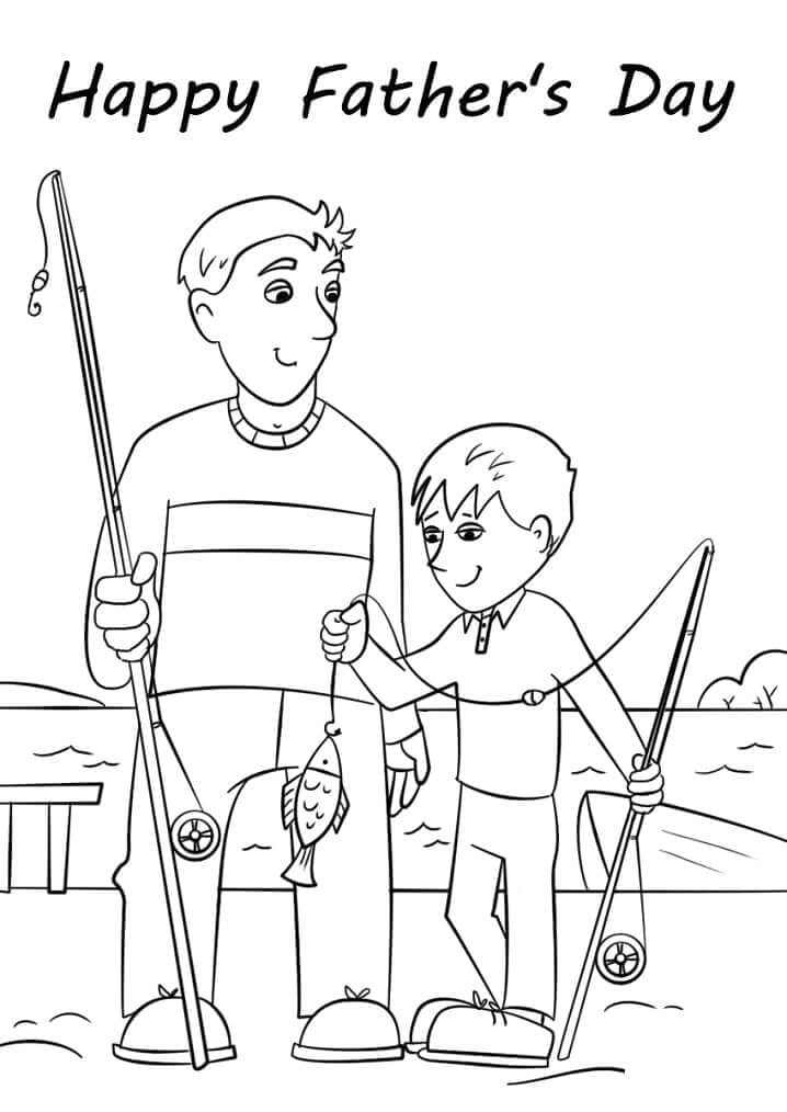 Festa del Papà (26) da colorare