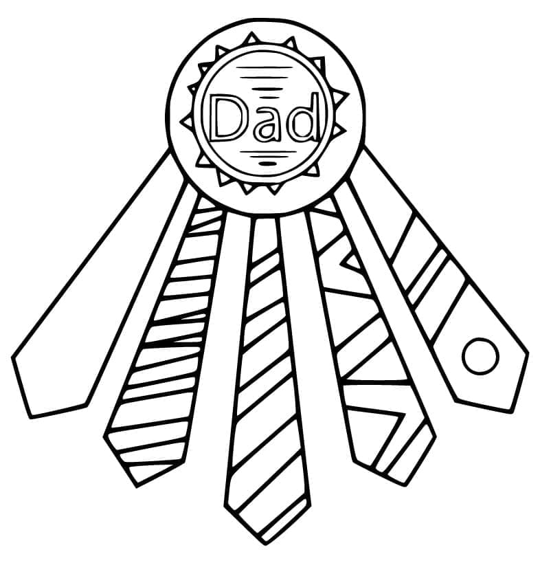 Festa del Papà (6) da colorare