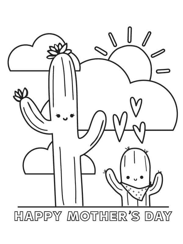 Festa della Mamma (19) da colorare