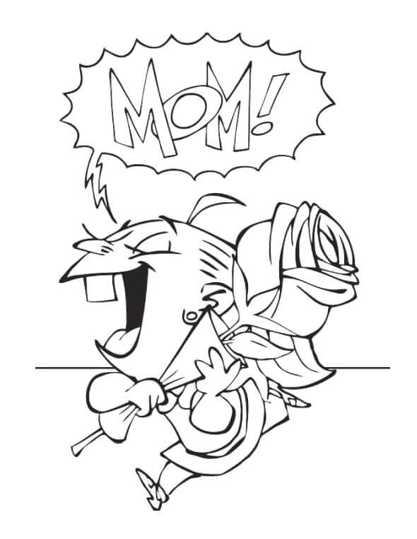 Festa della Mamma (24) da colorare