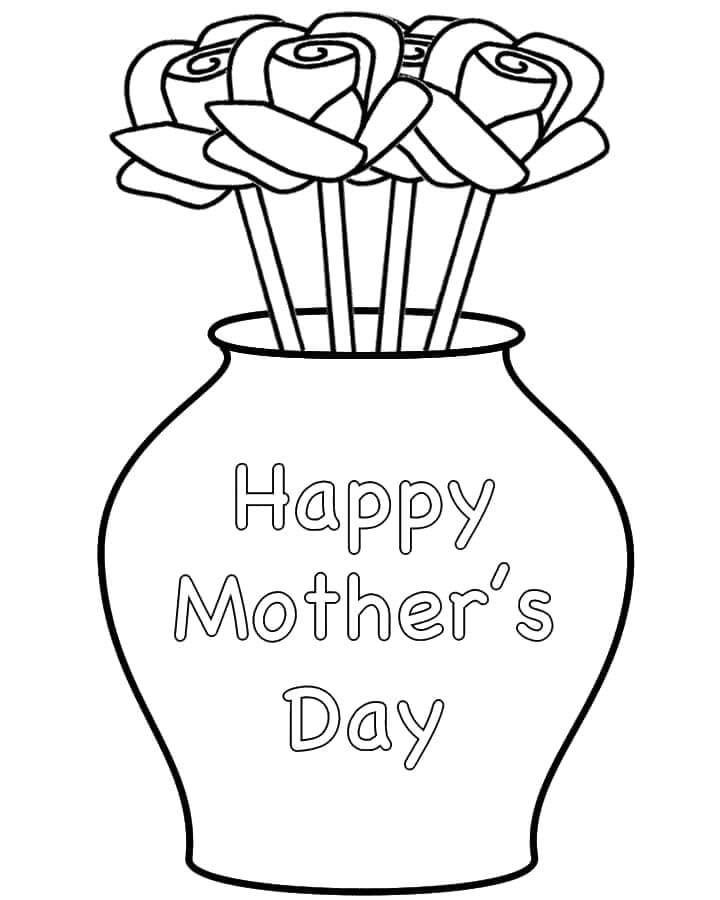 Festa della Mamma (33) da colorare
