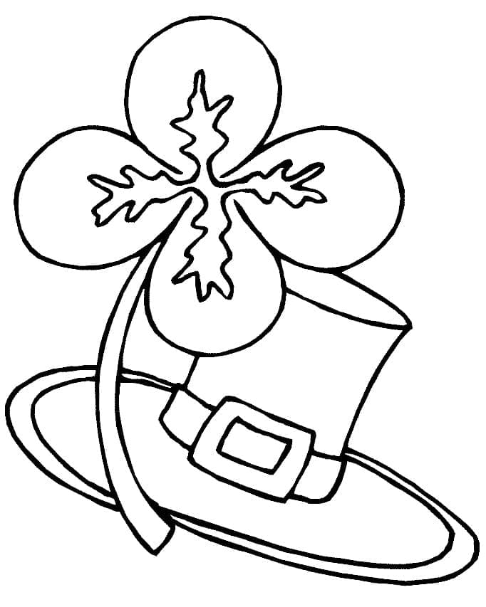 Festa di san Patrizio (26) da colorare