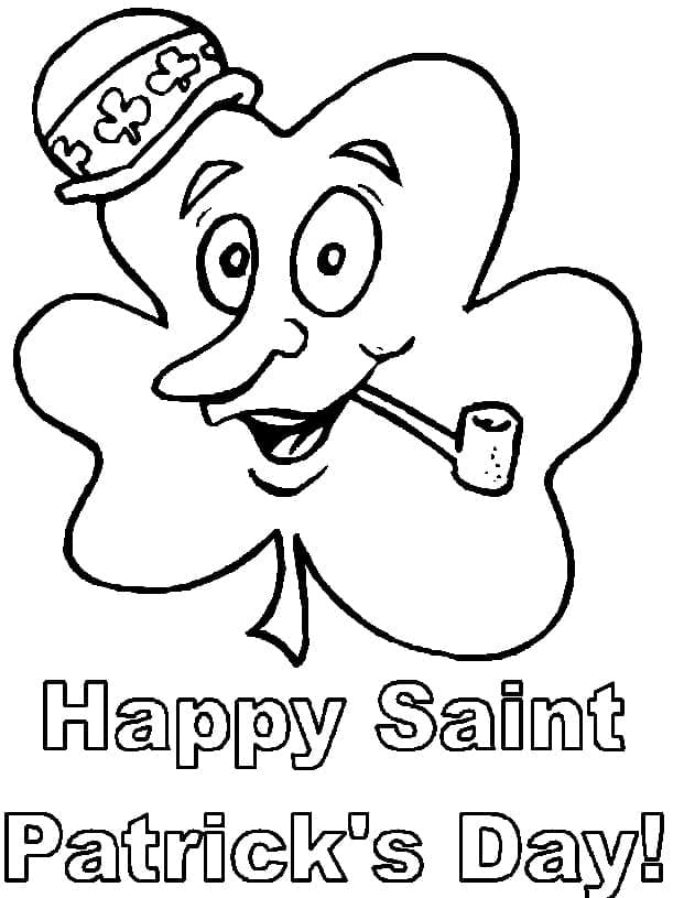 Festa di san Patrizio (29) da colorare