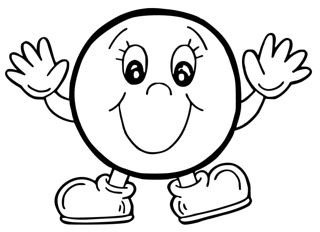 Forma Geometrica Disegno Libero da colorare