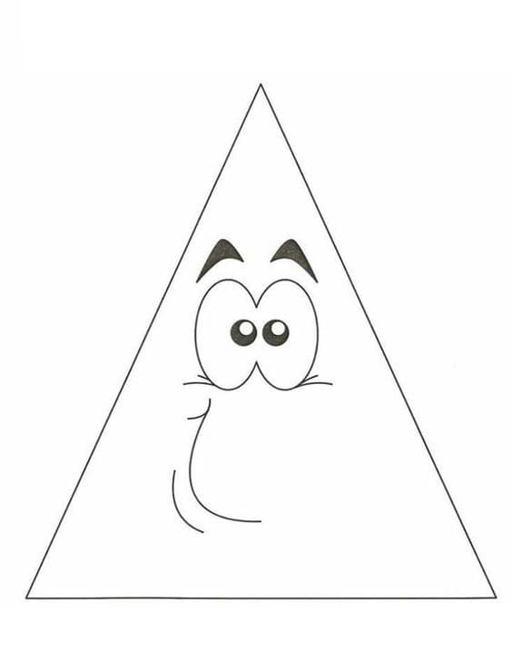 Forma Geometrica Facile da colorare