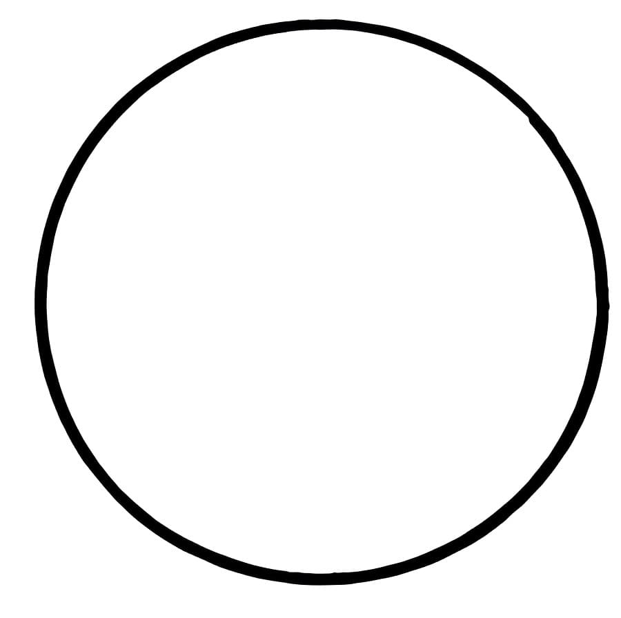 Forma Geometrica Stampabile a Costo Zero da colorare