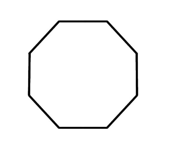 Forma Geometrica per Bambini di 1 Anno da colorare