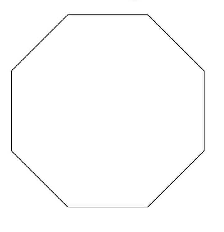 Forma Geometrica per Bambini di 2 Anni da colorare