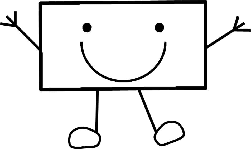 Forma Geometrica per Bambini di 6 Anni da colorare