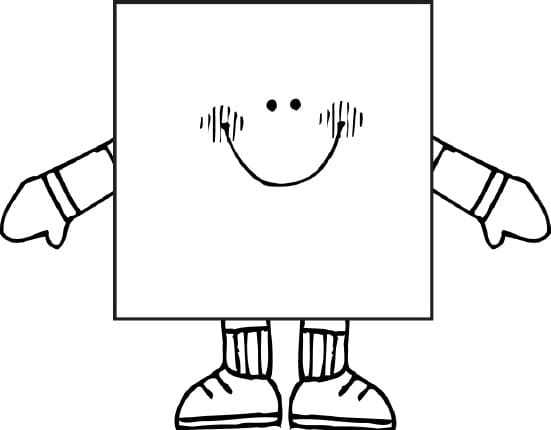 Forma Geometrica per Stampare da colorare