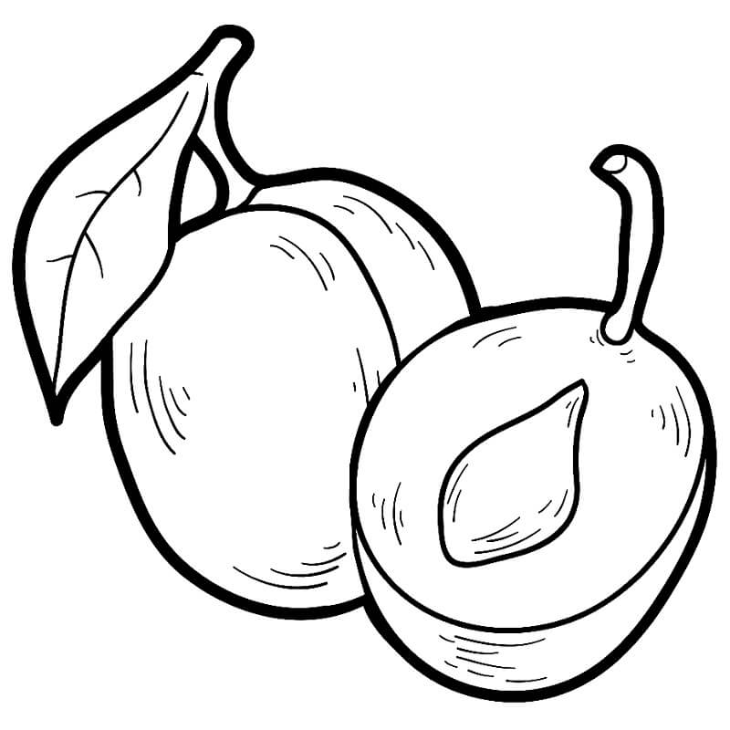 Frutta Libera da colorare