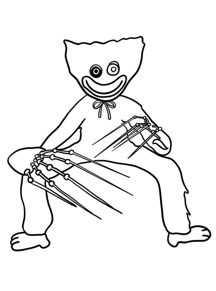 Gioco Poppy Playtime da colorare