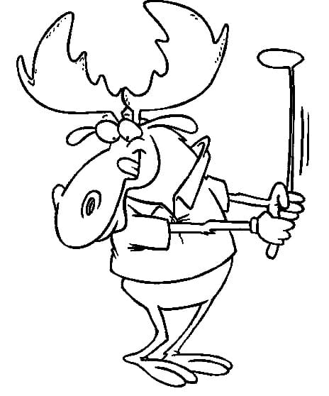 Golf Libero da colorare