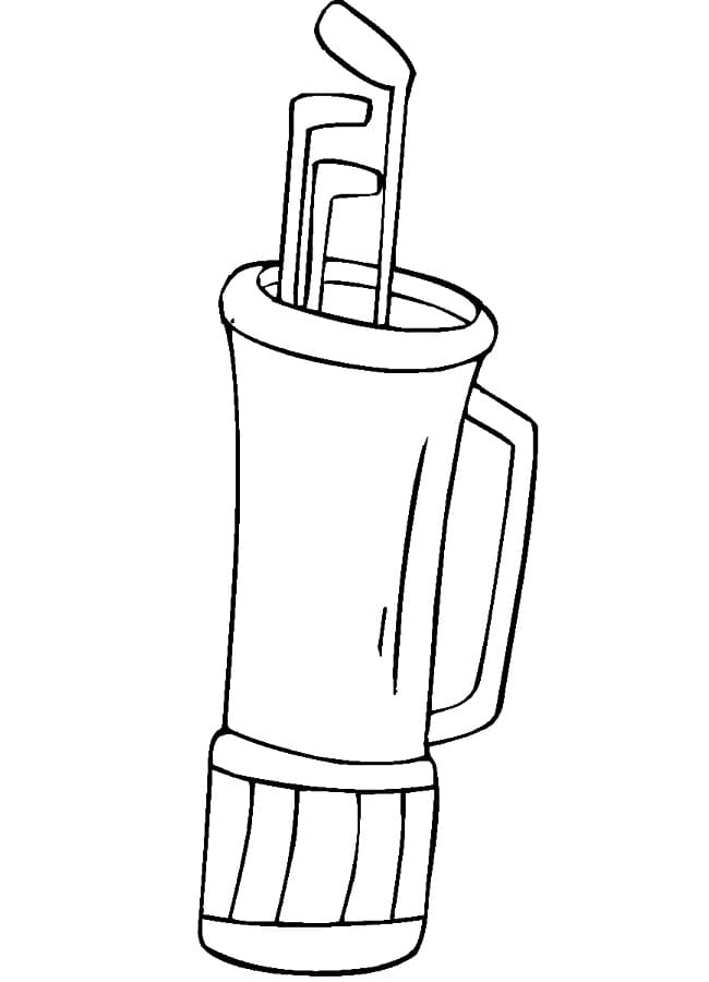 Golf da Colorare da colorare