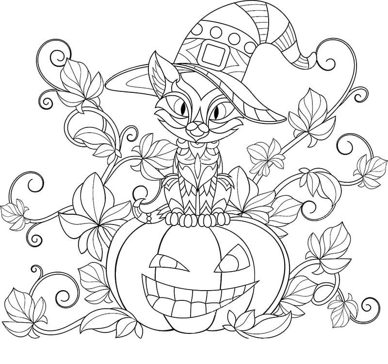 Halloween (12) da colorare