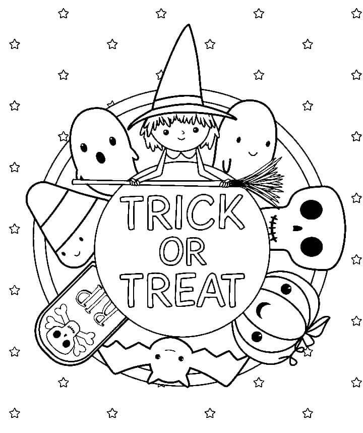 Halloween (15) da colorare