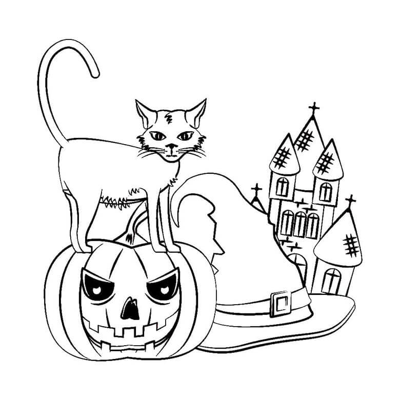 Halloween (9) da colorare