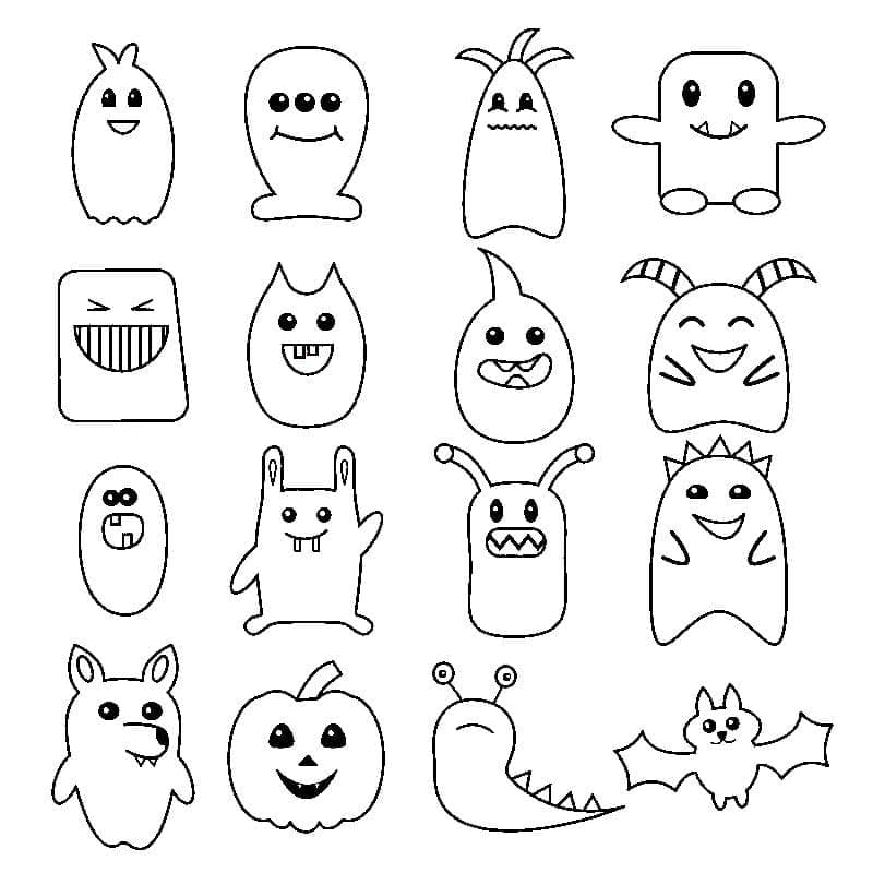 Halloween Stampabile Gratuito da colorare