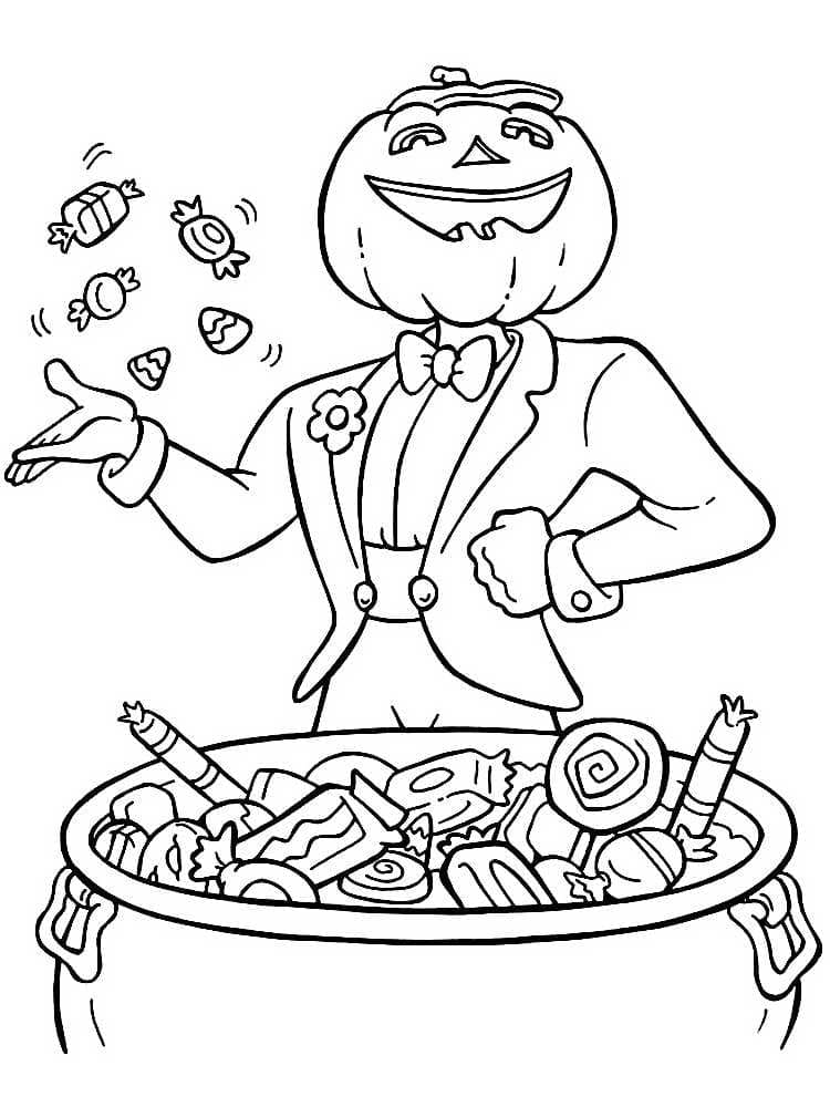 Halloween Stupendo da colorare