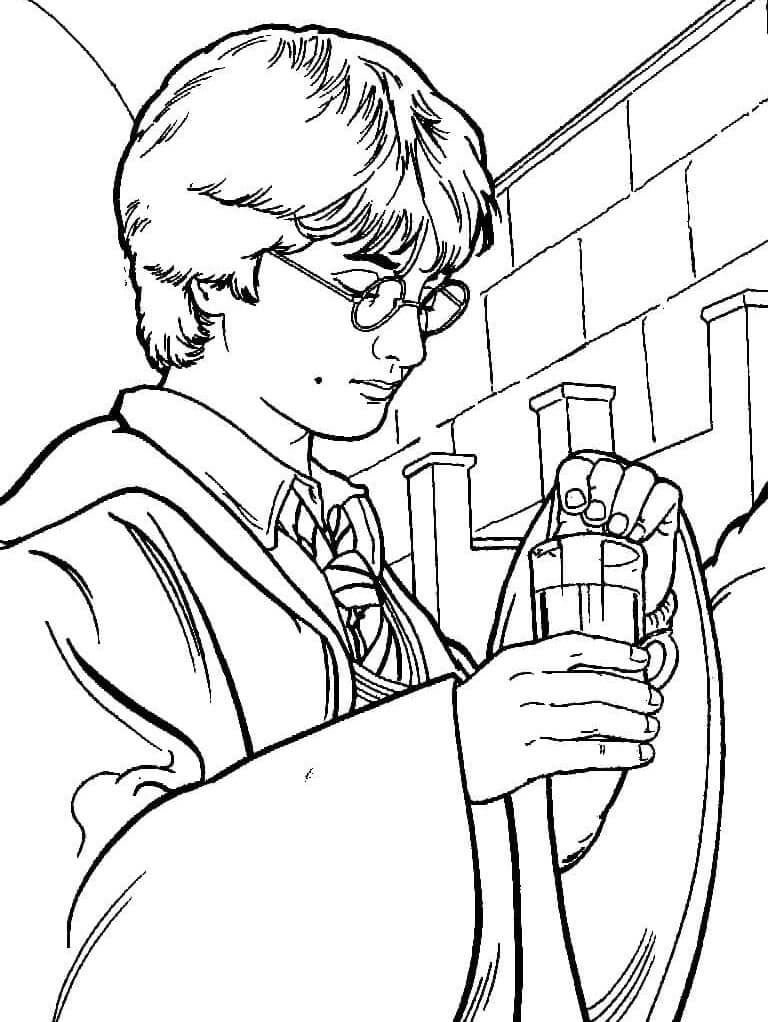 Harry Potter (1) da colorare