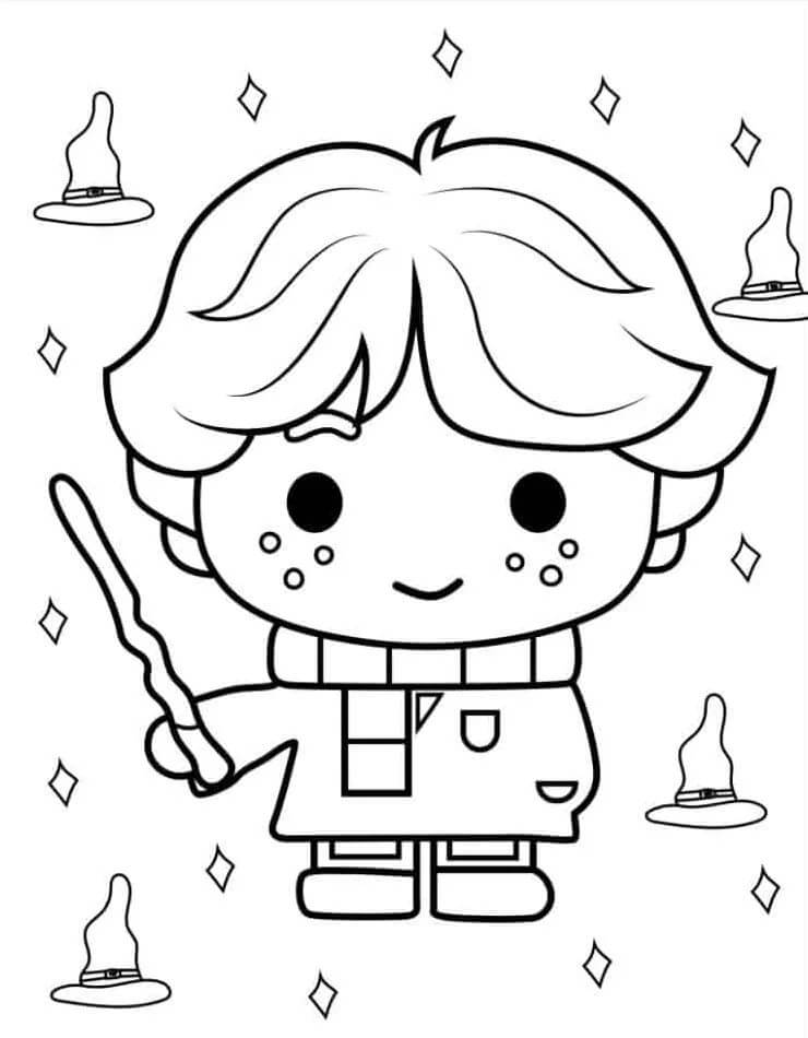 Harry Potter (10) da colorare