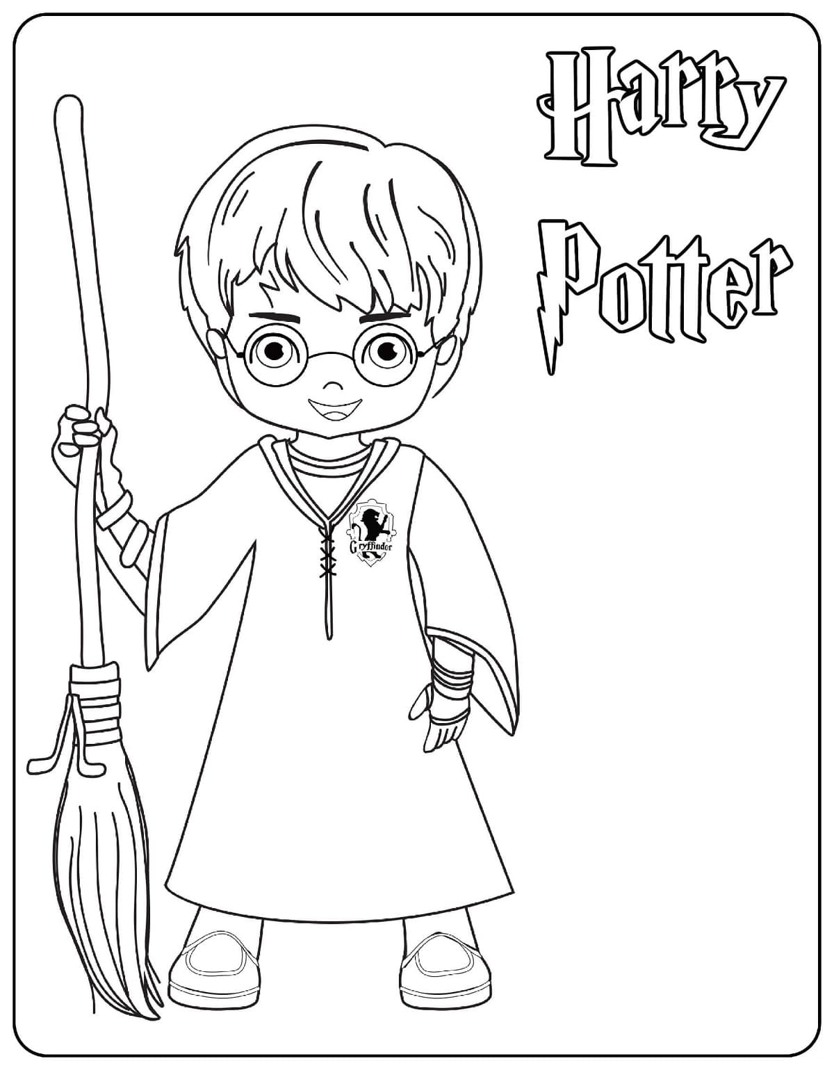 Harry Potter (15) da colorare
