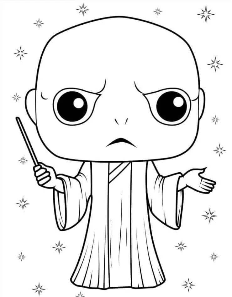 Harry Potter (2) da colorare