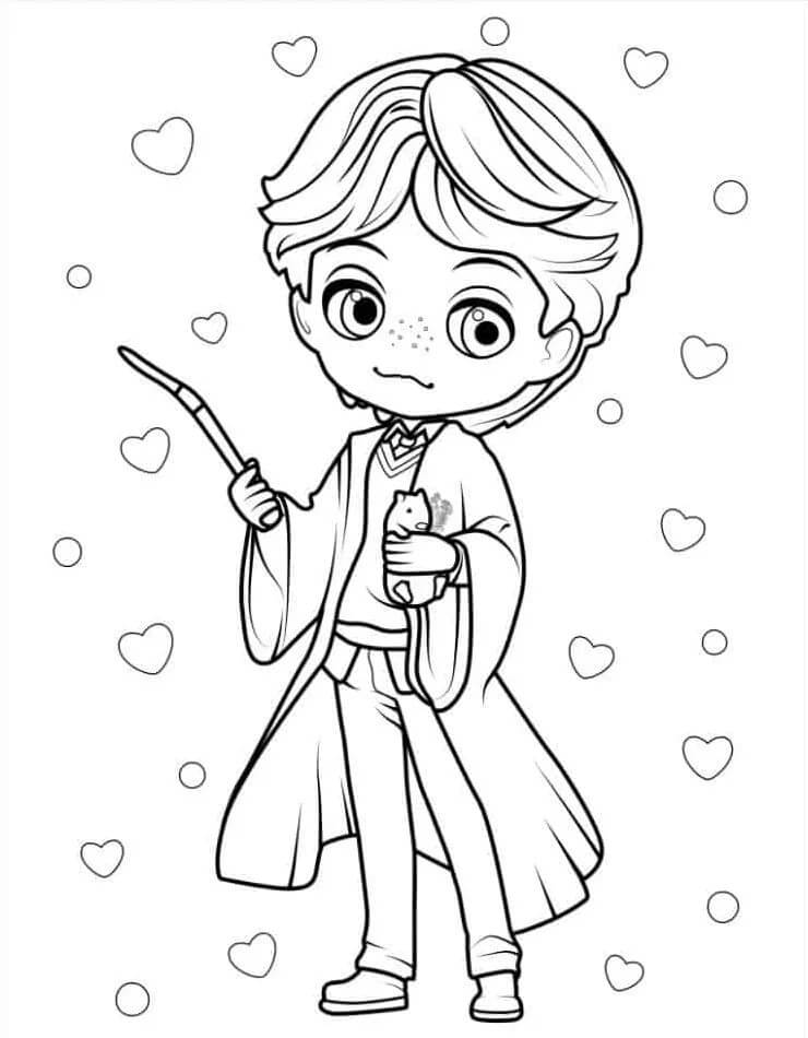 Harry Potter (9) da colorare