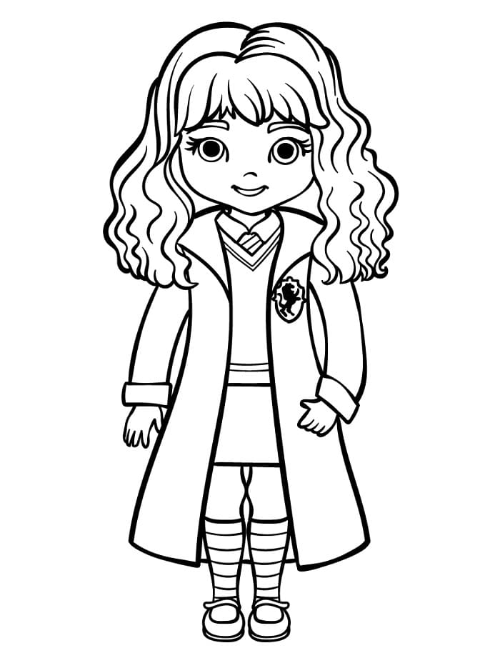 Harry Potter Animato da colorare