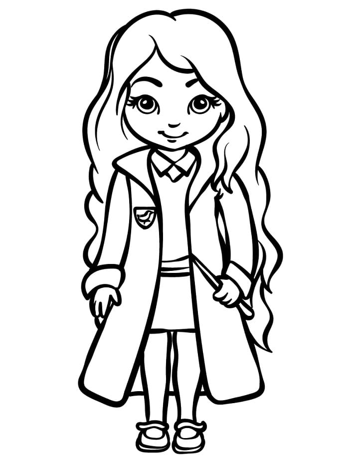 Harry Potter Stupendo da colorare