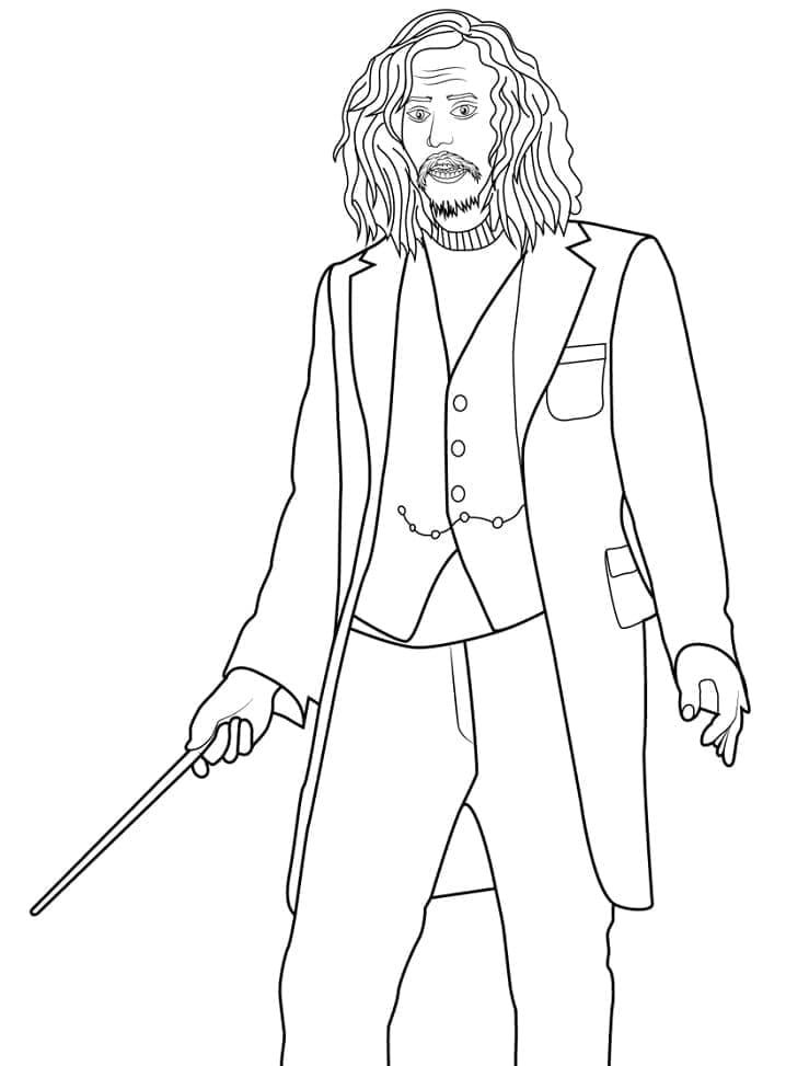 Harry Potter da Stampare da colorare