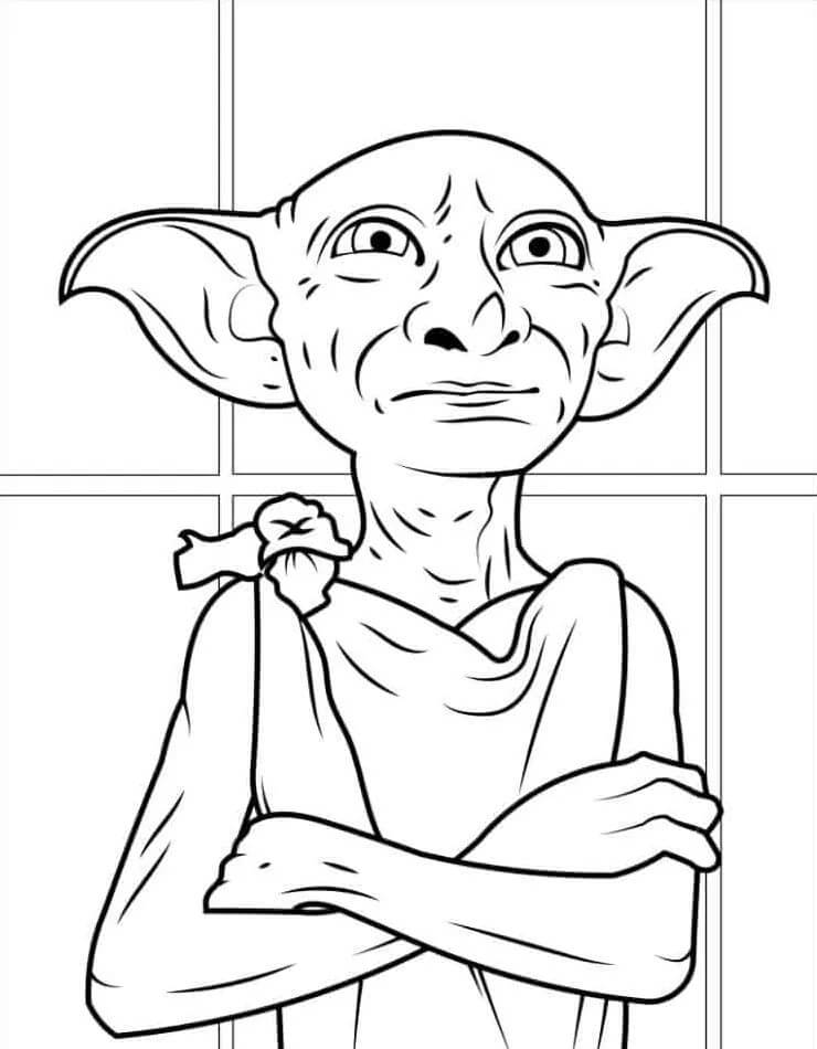 Harry Potter per Bambini di 4 Anni da colorare