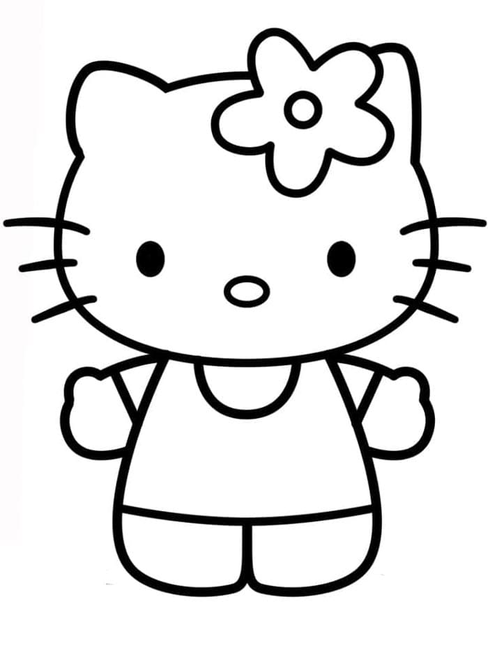 Hello Kitty Buffi da colorare