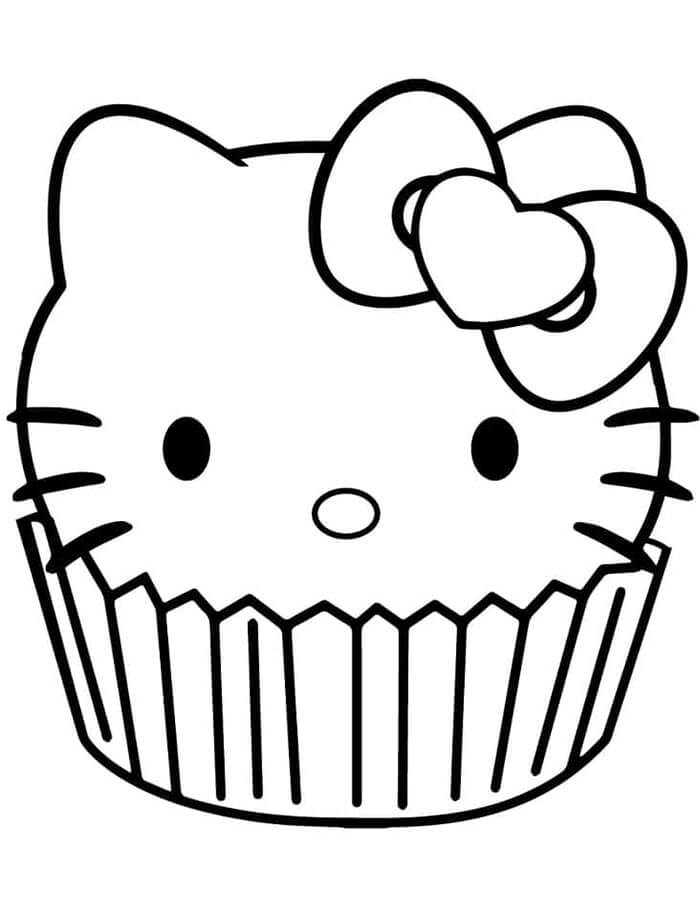Hello Kitty Stampabili per Bambini da colorare