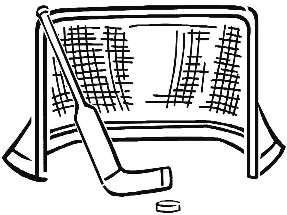 Hockey Libera da colorare