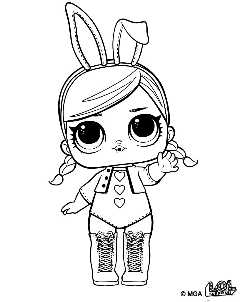 Hops di LOL Surprise da colorare