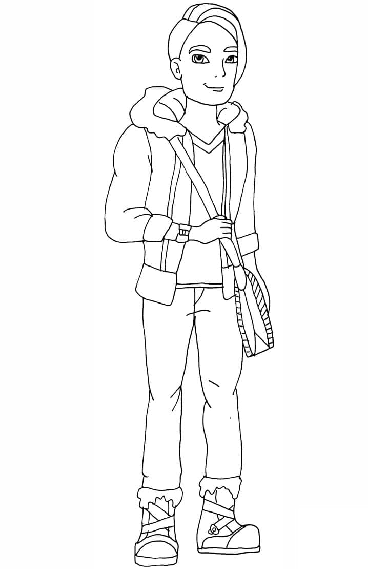 Hunter Huntsman di Ever After High da colorare