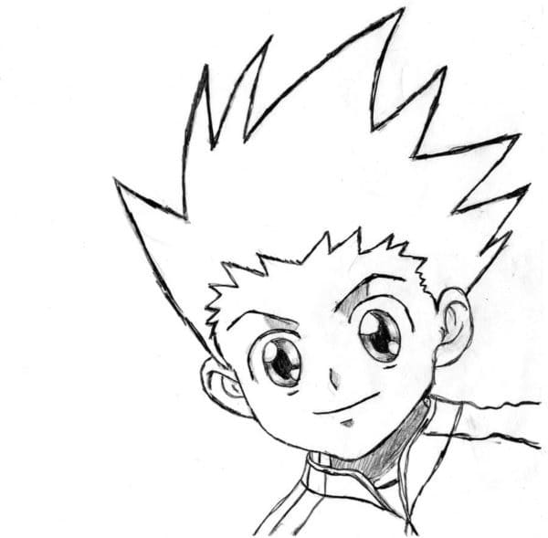Hunter x Hunter per Bambini di 5 Anni da colorare