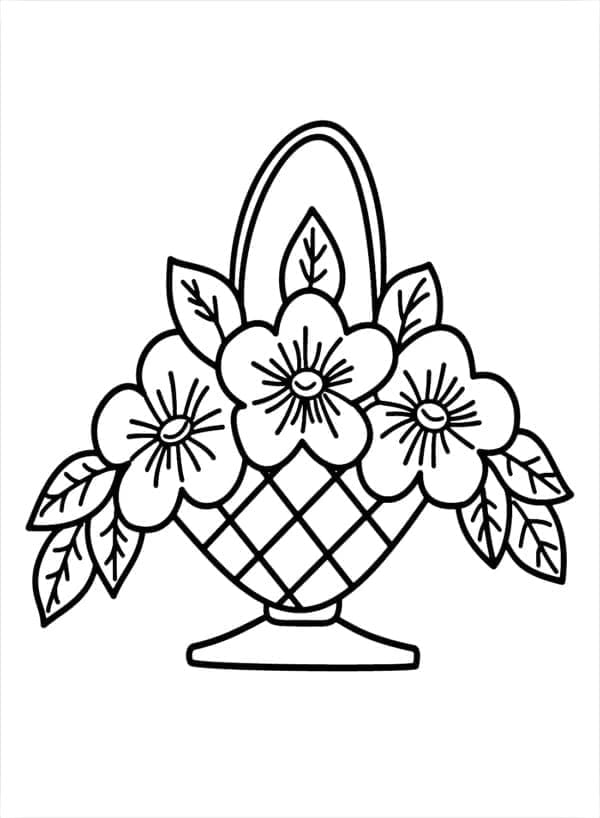 Il Fiore da colorare