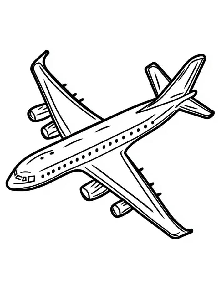 Aerei da colorare