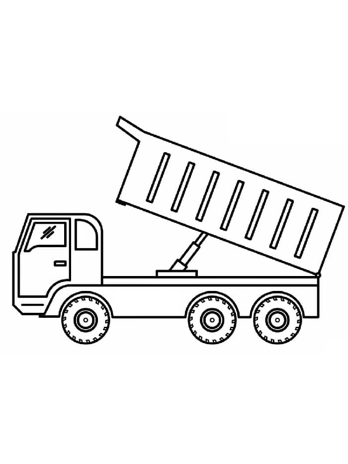 Immagine Camion da colorare