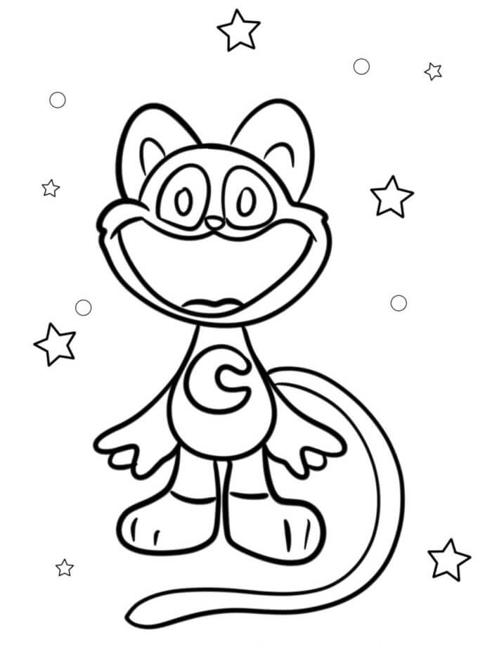 Immagine Catnap Gratuita da colorare