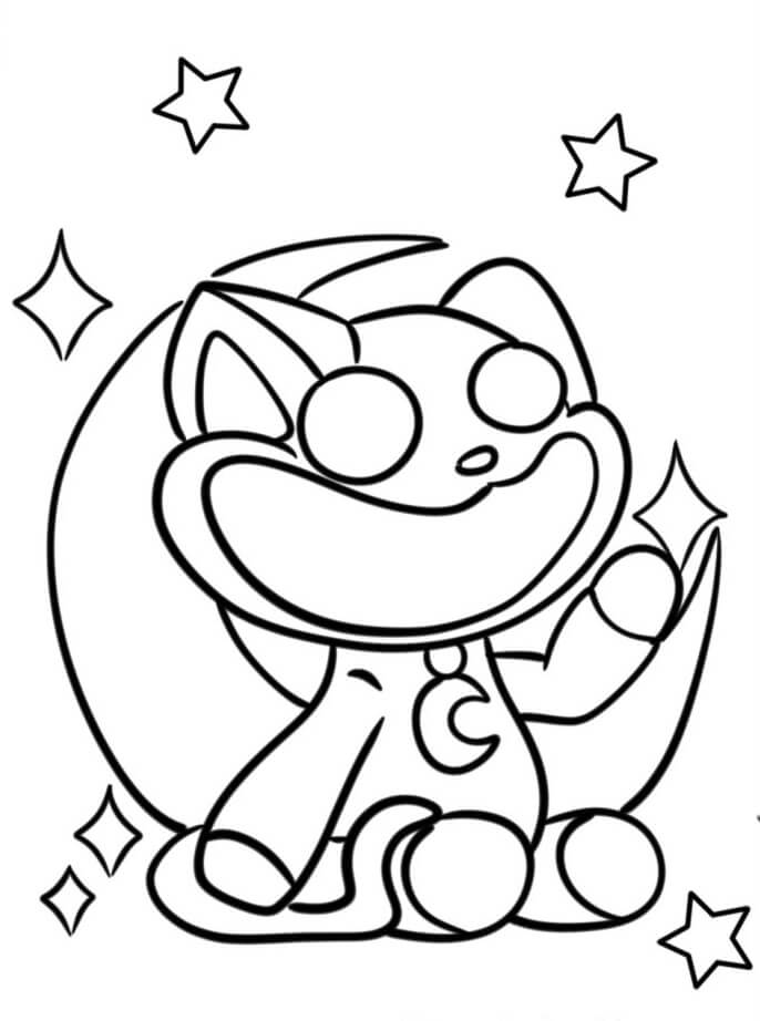 Immagine Catnap da colorare