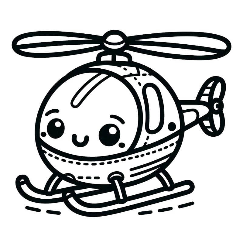 Elicotteri da colorare