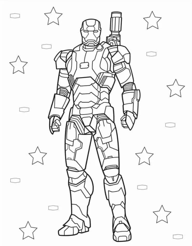 Immagine Gratuita Avengers da colorare