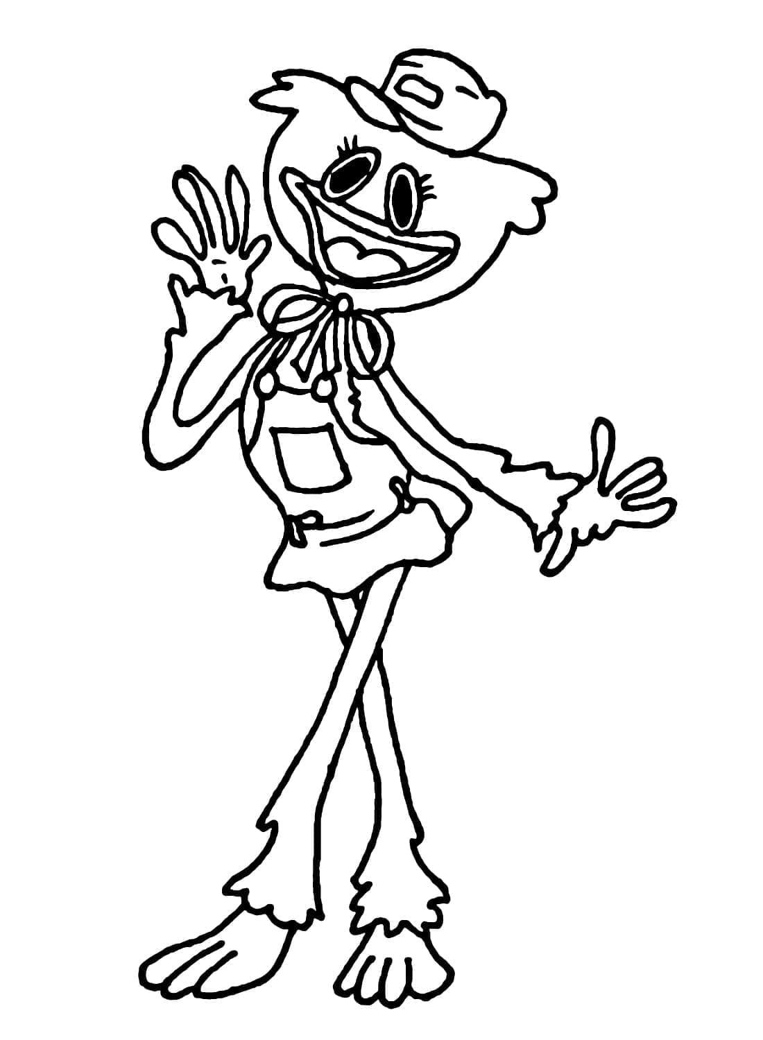 Immagine Kissy Missy Gratuita da colorare